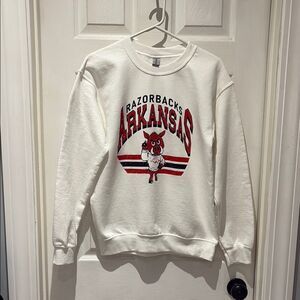 Arkansas Razorbacks sweatshirt SZ small